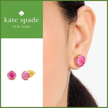 【kate spade new york】ポップ オブ ジョイ ピアス ピンク