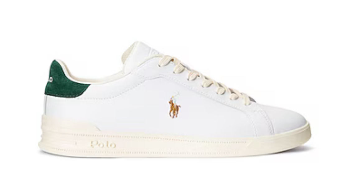 スニーカー Ralph Lauren HERITAGE COURT II LEATHER SNEAKER
