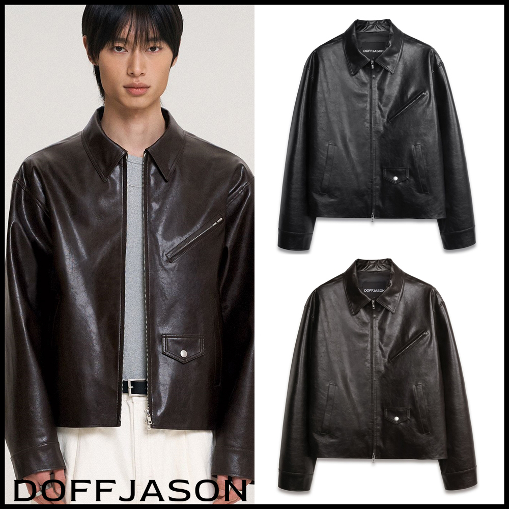 DOFFJASON ■ Pyro Single Leather Jacket ジャケット