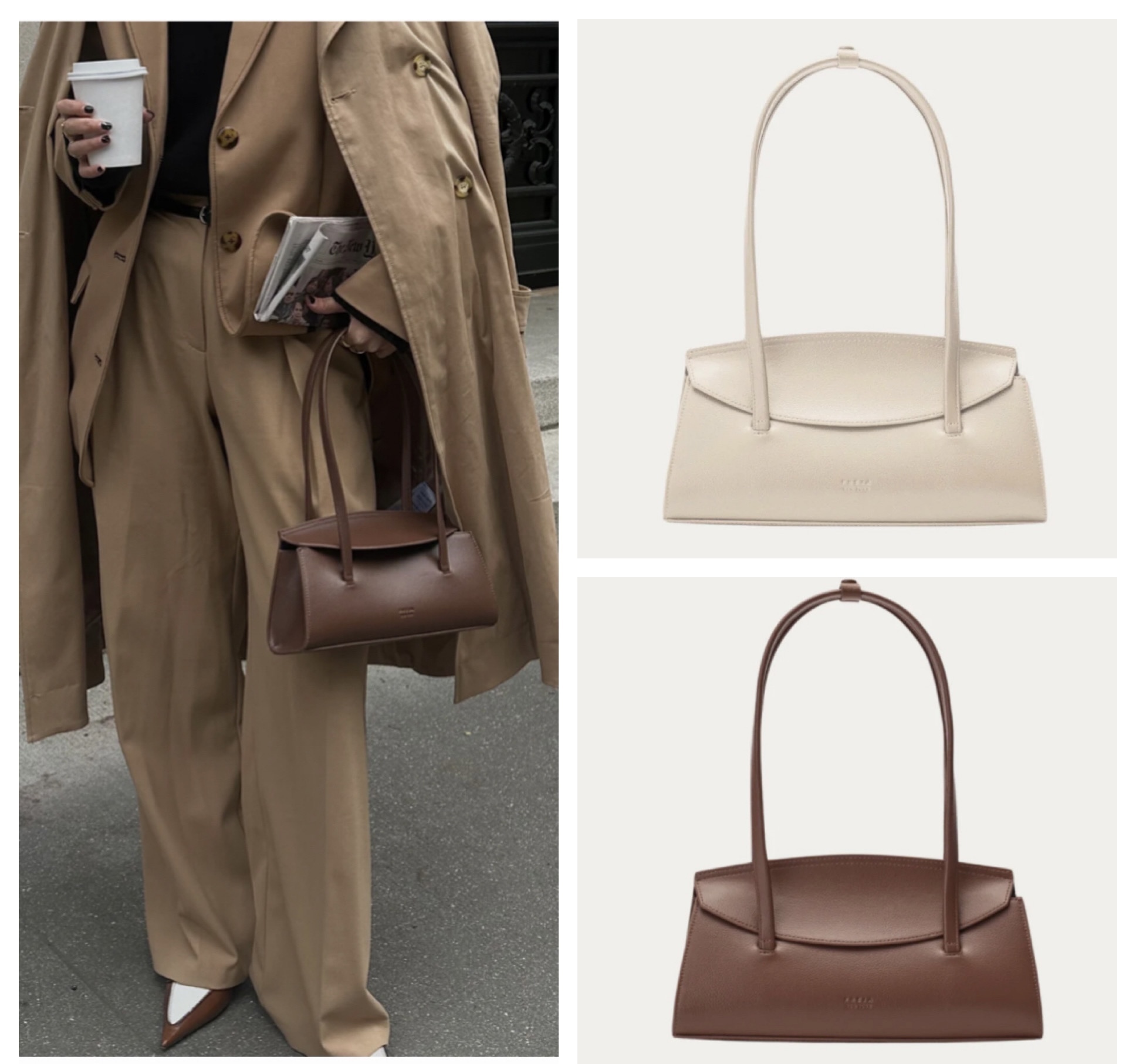 ヘイリー・ビーバー愛用◆Freja New York ショルダーバッグ