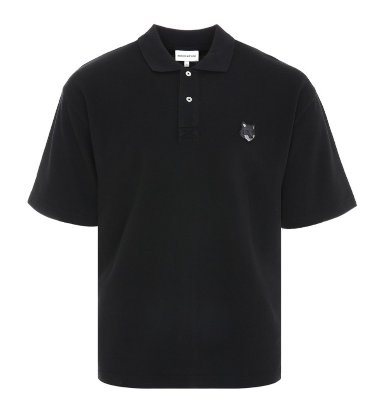 [MAISON KITSUNE] Oversized Polo ショートスリーブTシャツ (L)