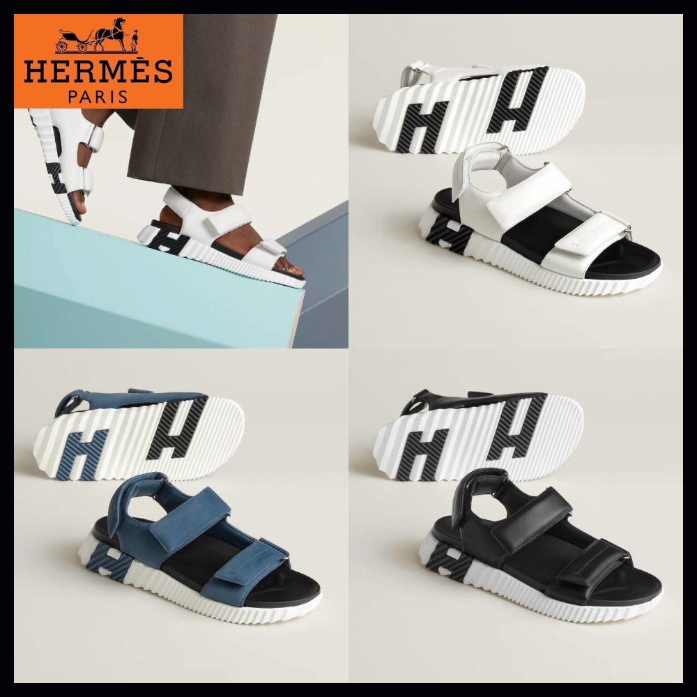 【おしゃれな足元に♪】HERMES テクニカルサンダル☆