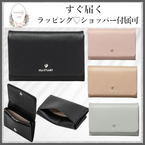【シンプルデザイン♪】ジルスチュアート 名刺入れ