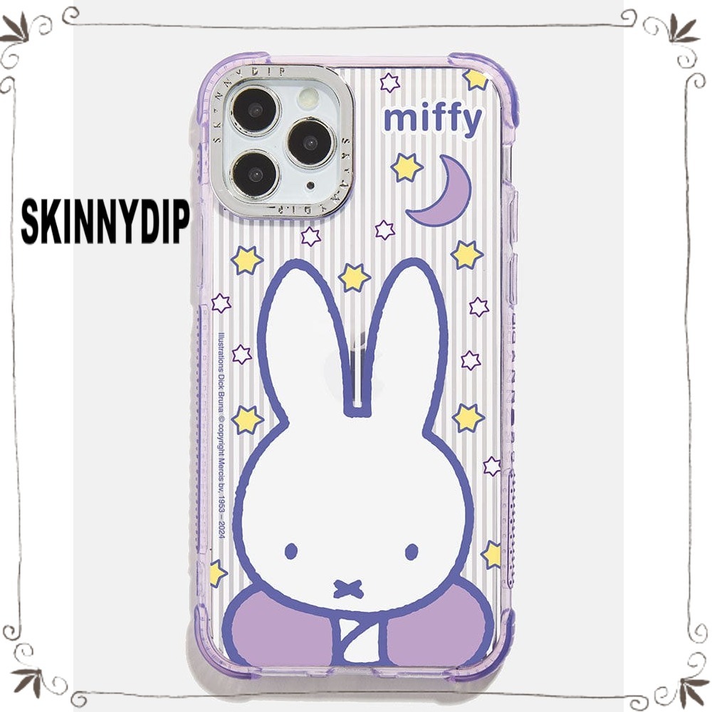 【SKINNYDIP】Miffy Lilac Starry Shock iPhone Case