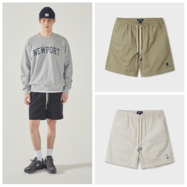 【WHO.A.U】Steve Basic Shorts
