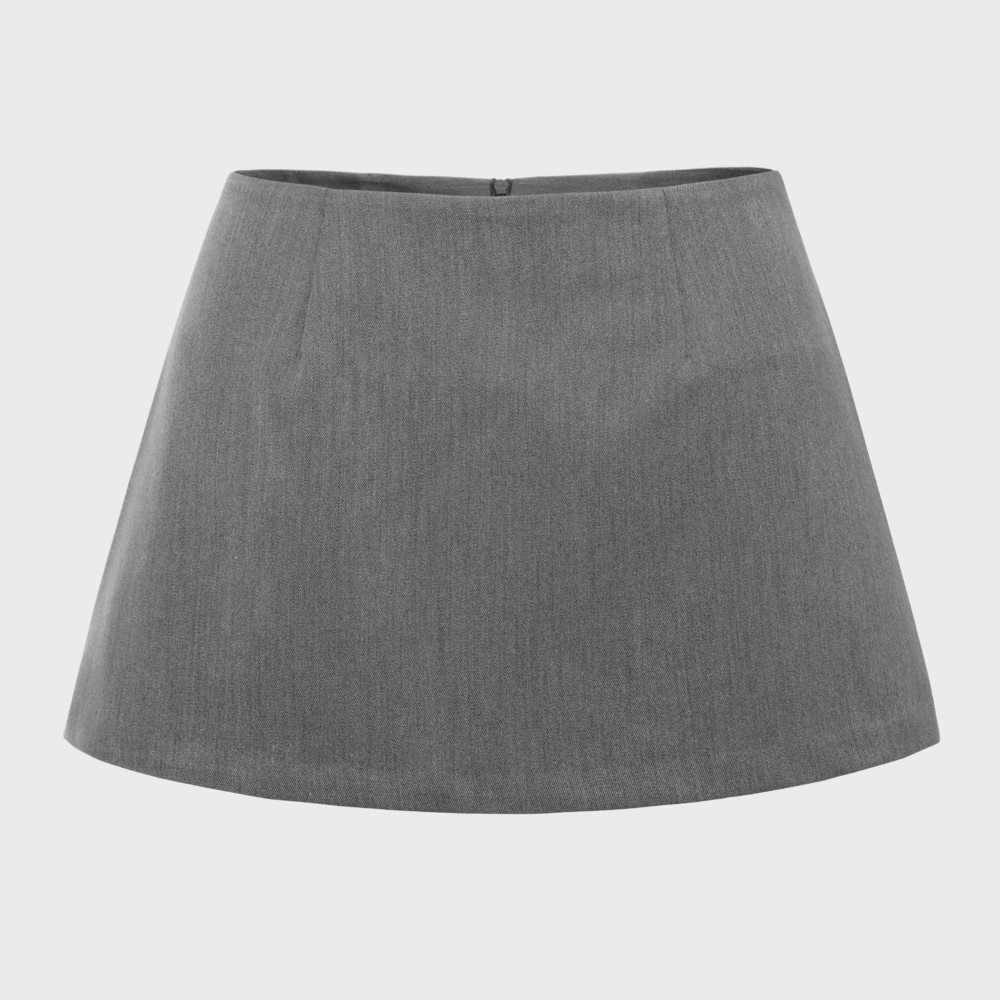 スカート KHAKIPOINT Mini Skirt Pants (gray)