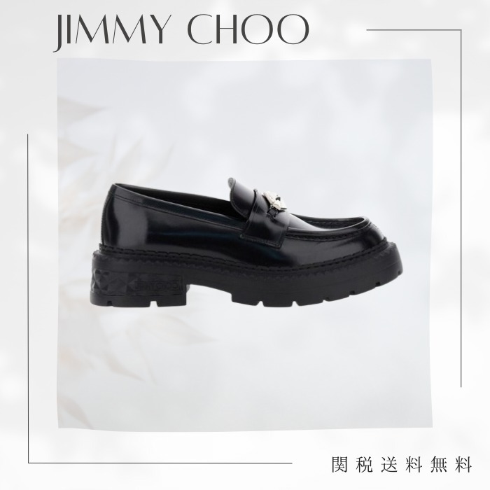 JIMMY CHOO ジミーチュウ Leather Marlow Loafers ローファー