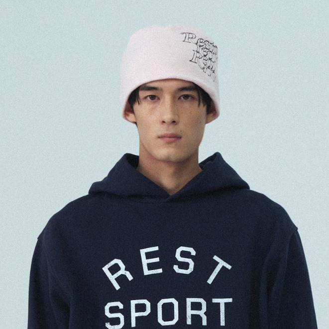 ニットキャップ・ビーニー Rest & Recreation STITCH LOGO BEANIE 5BNY496 Rest & Recreation STITCH LOGO BEANIE 5BNY496 (Rest
