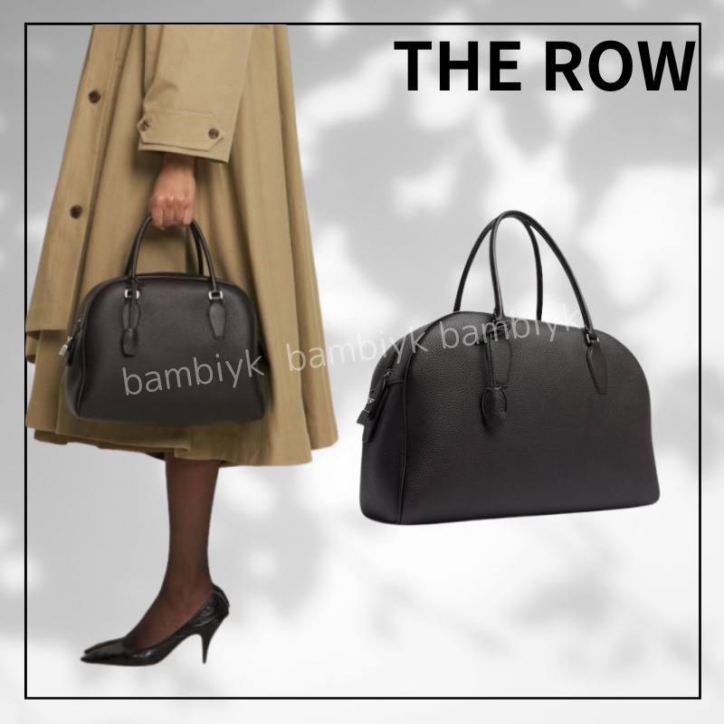 【THE ROW】  15.75 Indiaマットグレインレザーバッグ