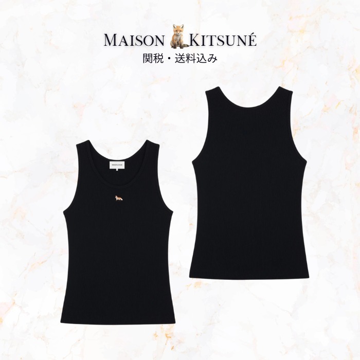 Maison Kitsune ベビーフォックスリブタンクトップ
