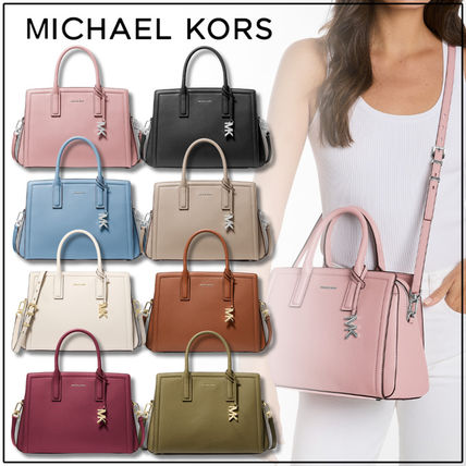 国内直営【MICHAEL KORS】すぐ届く LAILA レザー サッチェル 国内直営【MICHAEL KORS】すぐ届く LAILA レザー サッチェル