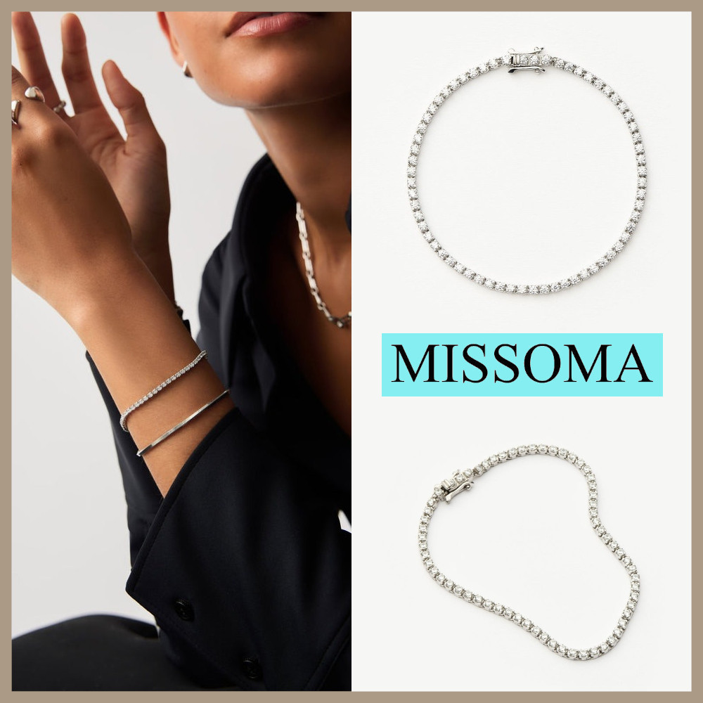 送料・関税込み ★MISSOMA★ クラシック テニス ブレスレット