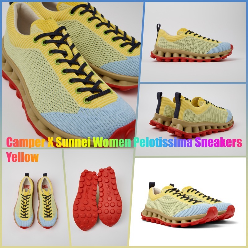 ★Camper X Sunnei★(W)Pelotissima Sneakers★Yellow