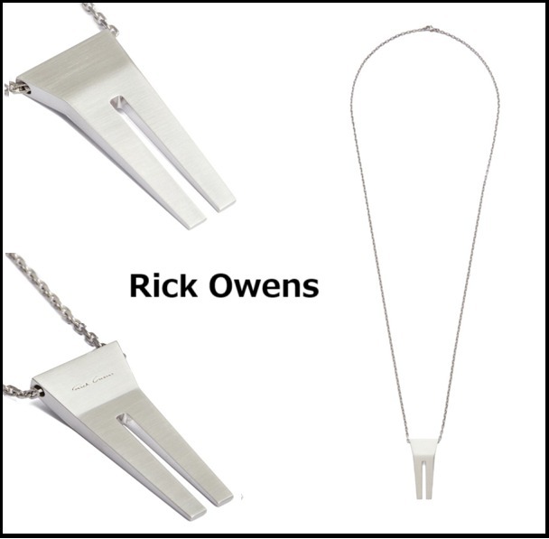 Rick Owens OPEN TRUNK CHARM ネックレス