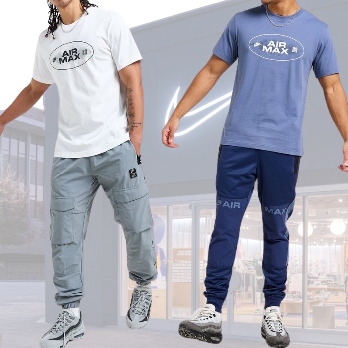 主役級【Nike ナイキ】エアマックス クルーネック半袖Tシャツ