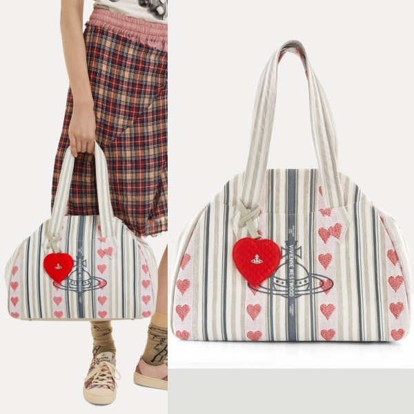 ★ vivienne westwood ラージ ヤスミン ハンドバッグ ハート ★