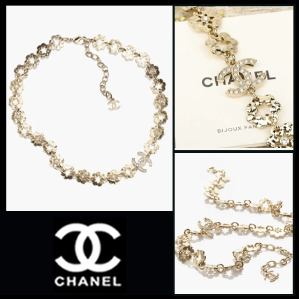 メタル & ストラスパール♪【 CHANEL 】ネックレス♡