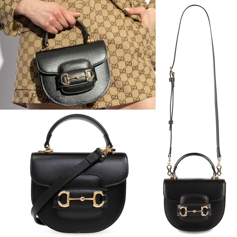 【GUCCI】 ホースビット 1955 ミニ トップハンドルバッグ