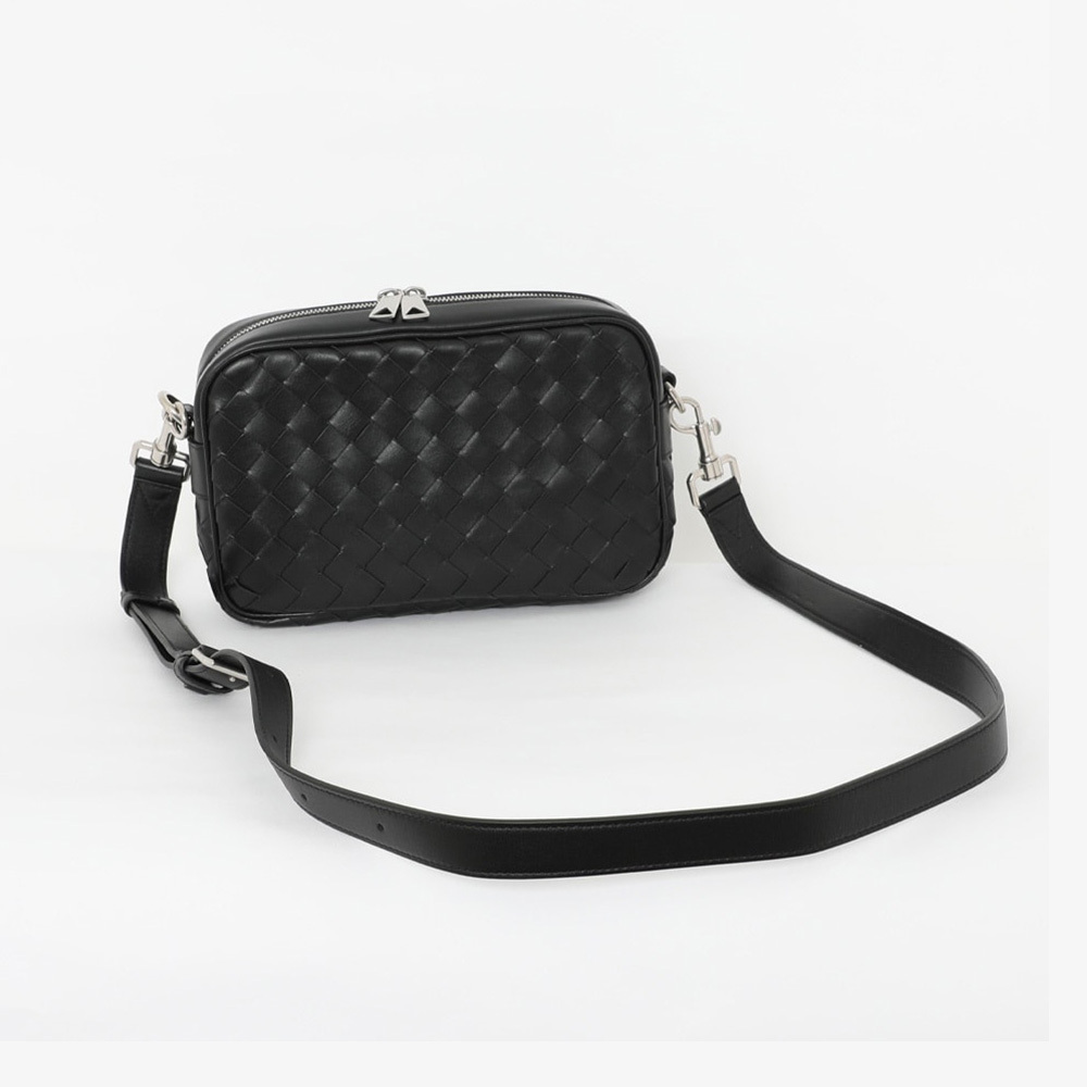関税負担なし☆BOTTEGA VENETA イントレチャート カメラバッグ org.jpg