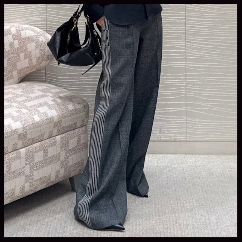 【サイドのラインがお洒落♪】 DIOR パンツ