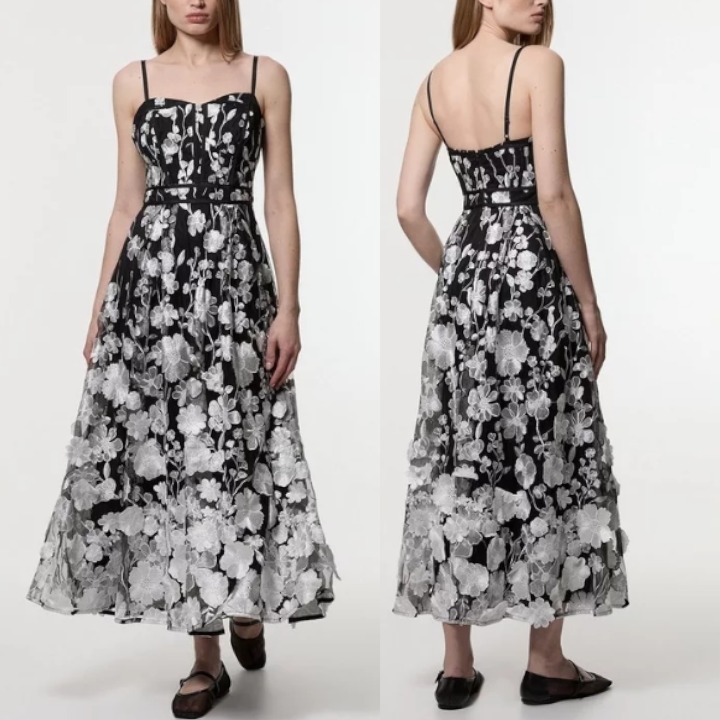 ＜FULVIA＞'S MaxMara ピュアシルクツイルプリントロングドレス pretty_bdw-562610