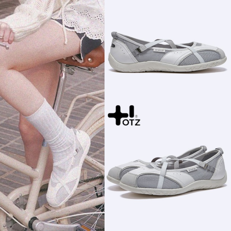 [EMS送料込]OTZ ROMARY Banding フラットスニーカー WH