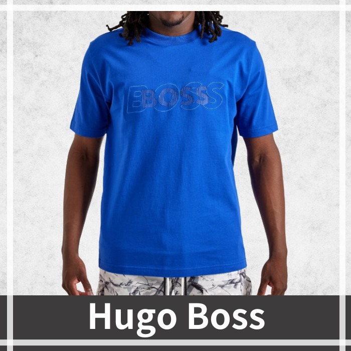 HUGO BOSS コットン Tシャツ ロゴ Hugo Boss】BOSS グラフィック ロゴ コットン Tシャツ