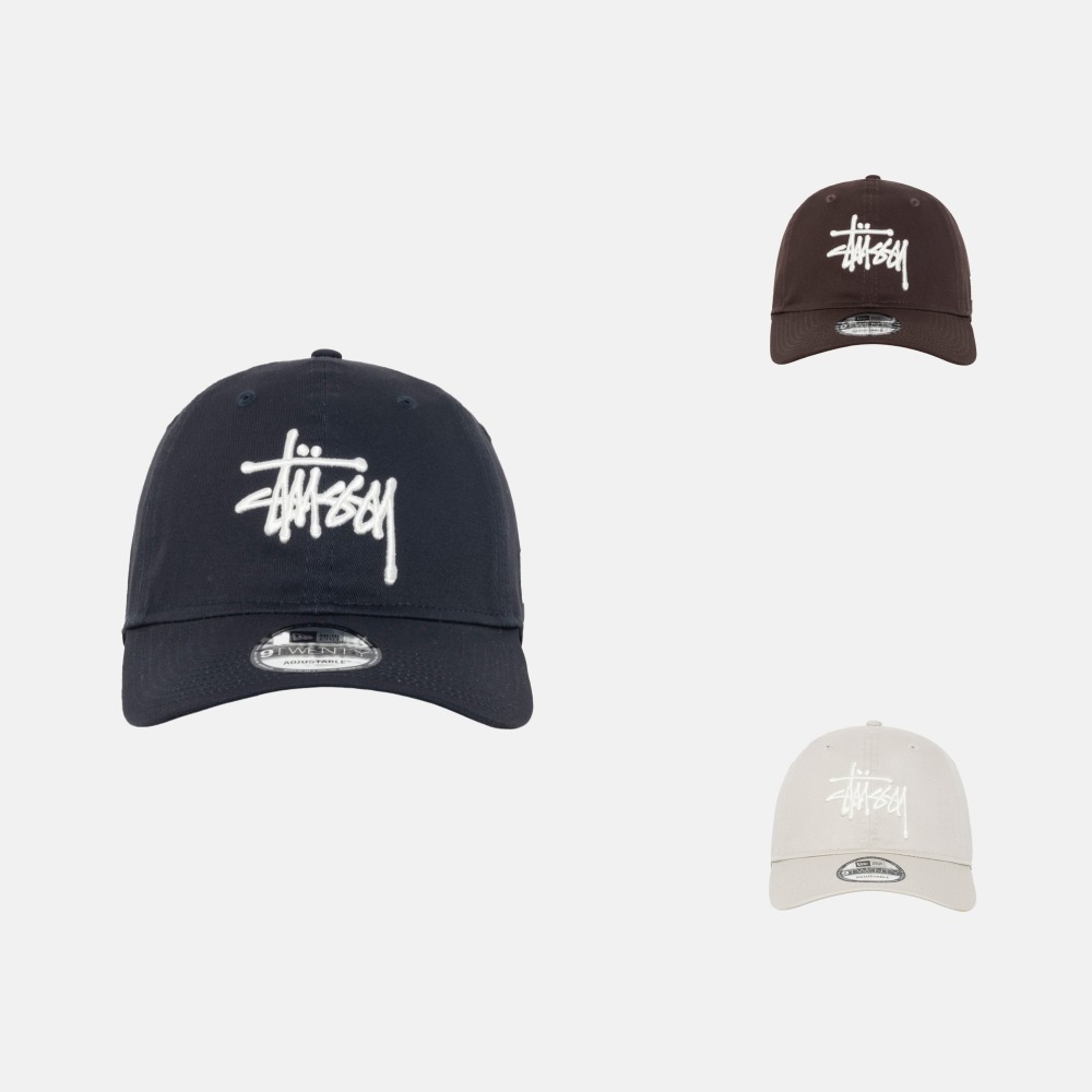 【stussy】NEW ERA 9TWENTY BASIC STRAPBACK 3色展開 要在庫確認