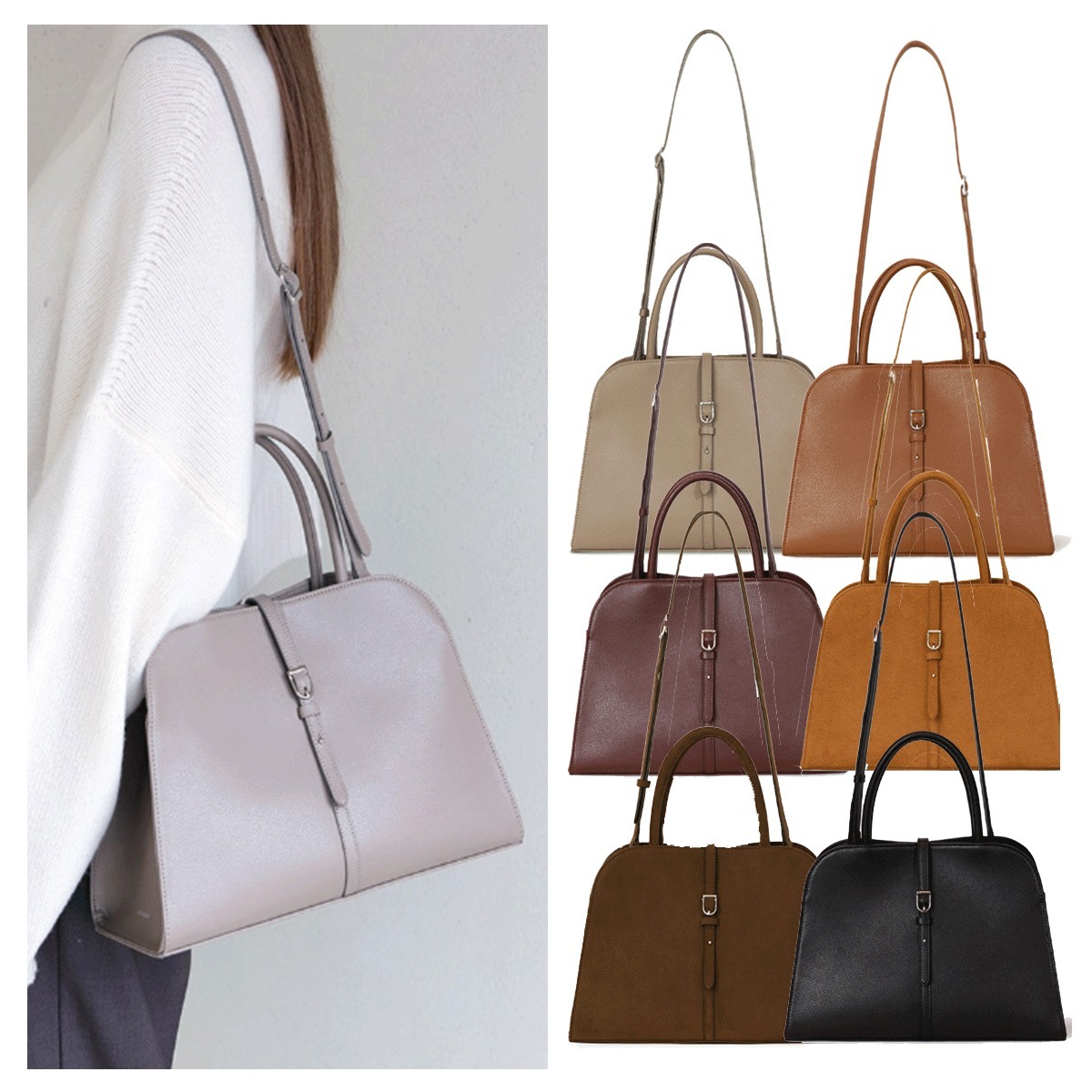 ハンドバッグ MONOROW BLANC MEDIUM 5BNY519