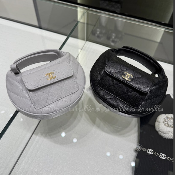 【可愛い丸みが特徴♪】CHANEL トップハンドルバッグ☆ 丸い形が可愛い☆【CHANEL】シャネル トップハンドルバッグ