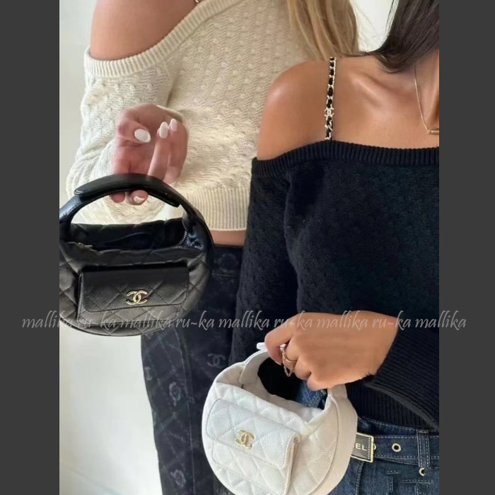 【可愛い♪】CHANEL★トップハンドル ショルダーバッグ 丸い形が可愛い☆【CHANEL】シャネル トップハンドルバッグ