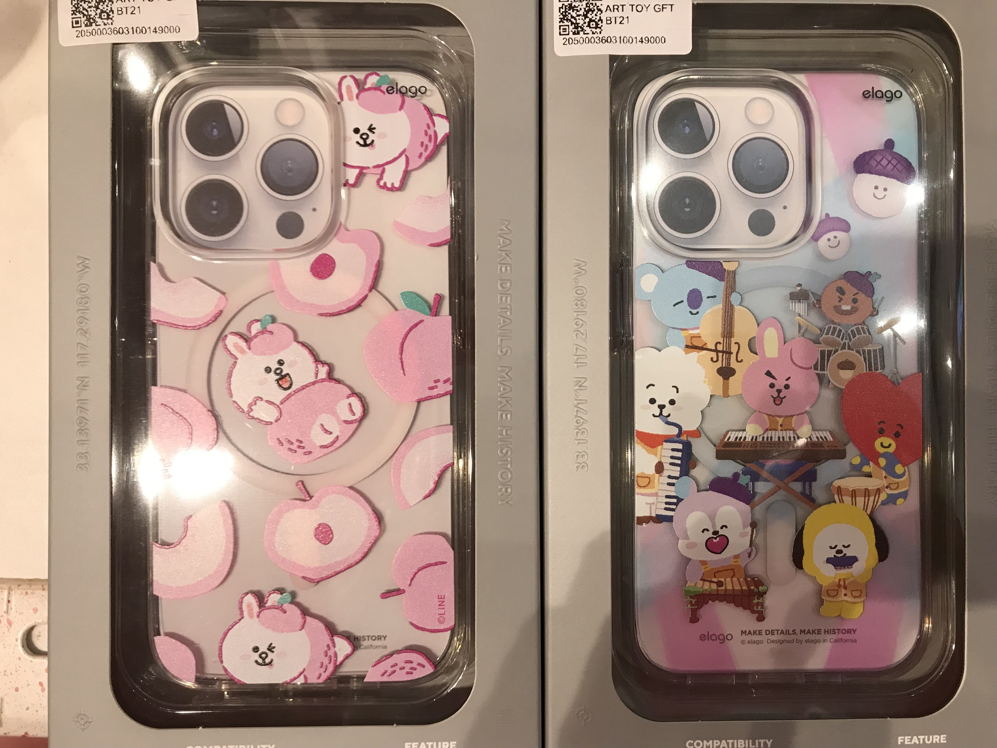 BT21 iPhone15ケース 海外限定 お写真右