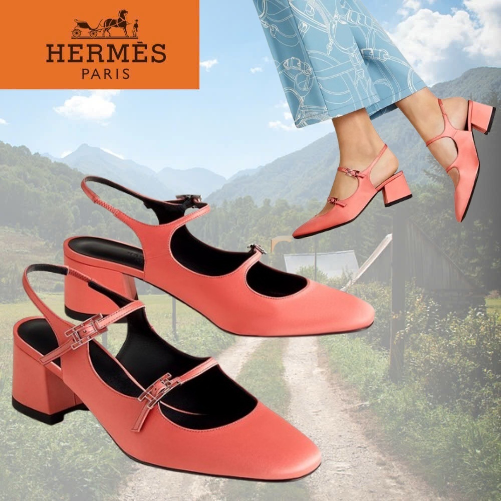 おしゃれで上品♡エレガント【HERMES】Escarpins Jackie 50 Jackie 50 pump | Hermès USA