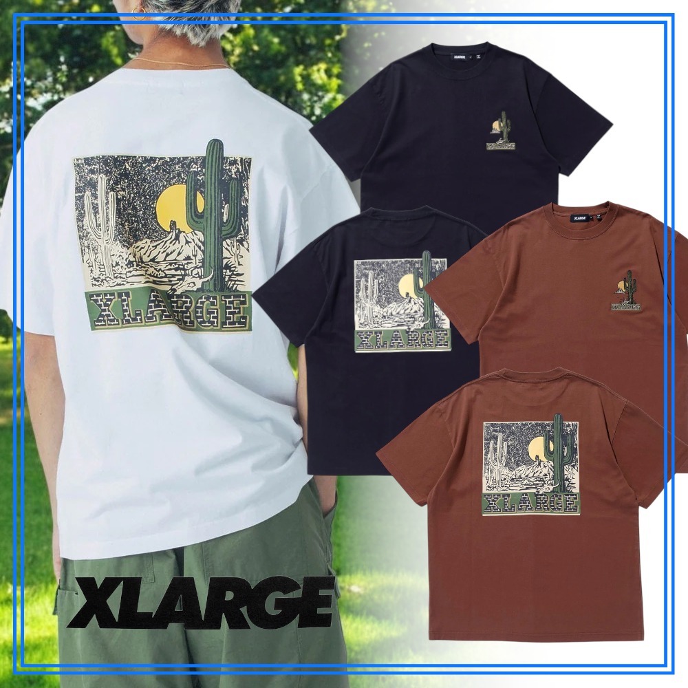 大人気 早い者勝ち XLARGE DESERT S/S TEE インパクト大◎