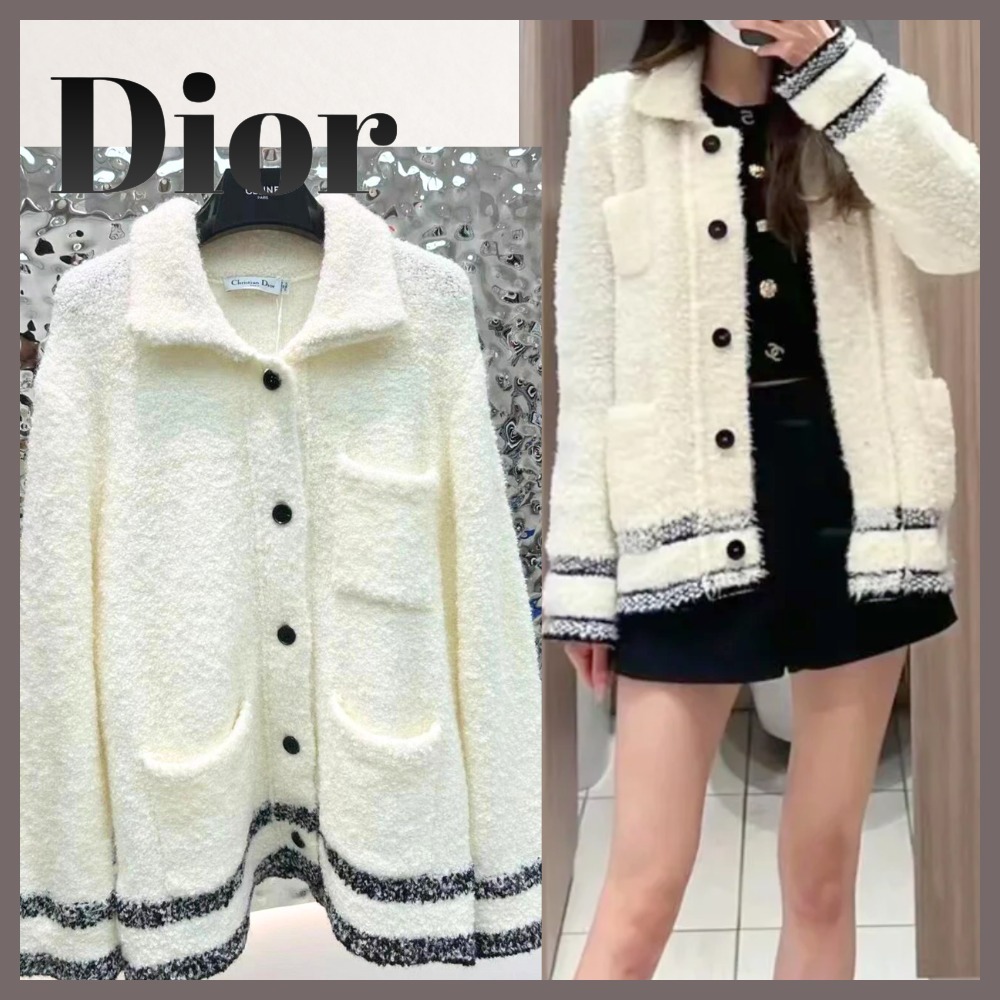 【大人可愛い♪】Dior キャロジャケット ウール