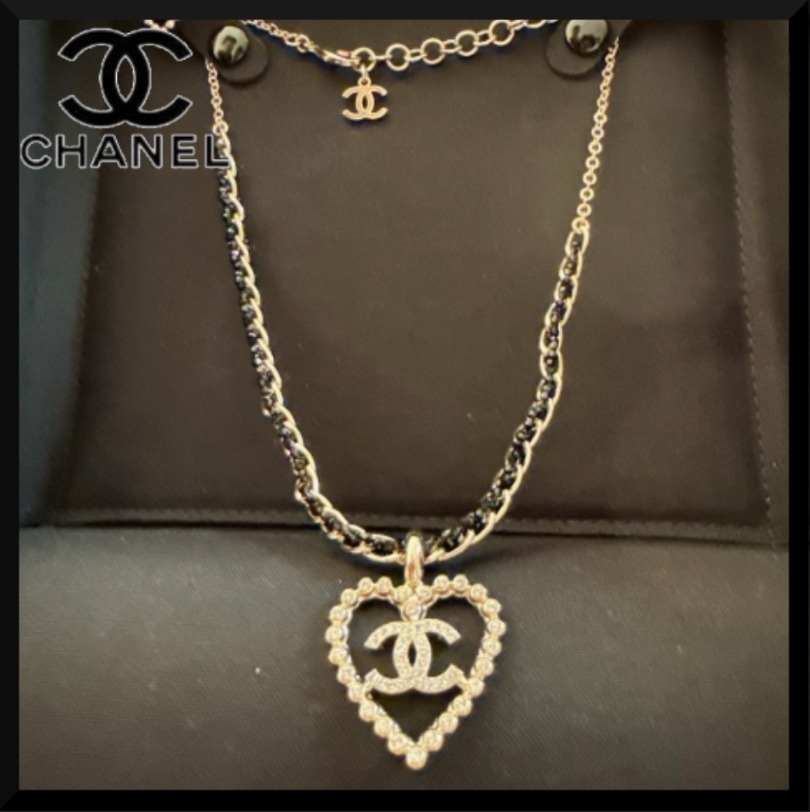 【キラキラが可愛い】【CHANEL】ネックレス