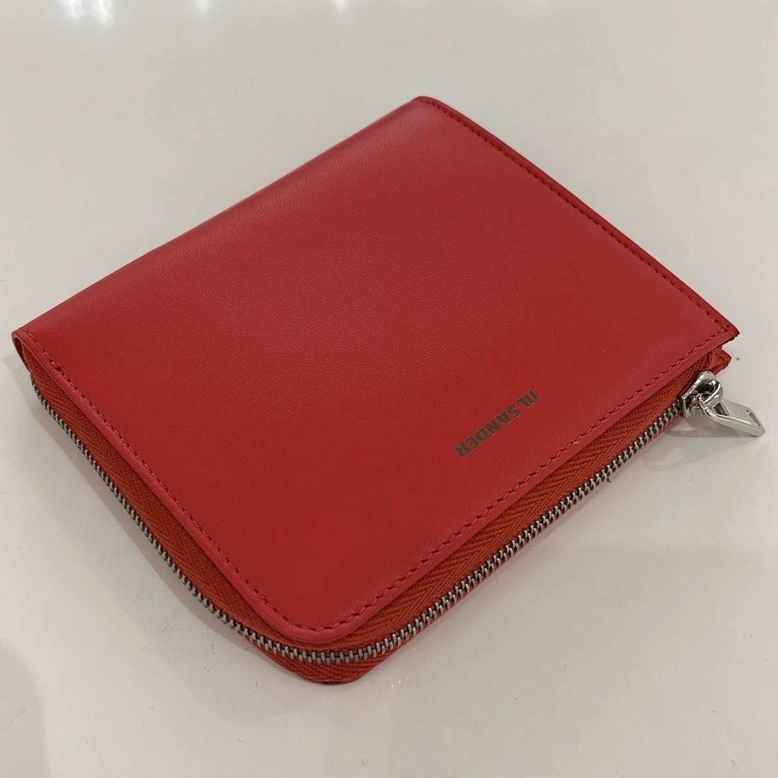 直営店☆JIL SANDER☆SALE! ロゴ レザー コインケース