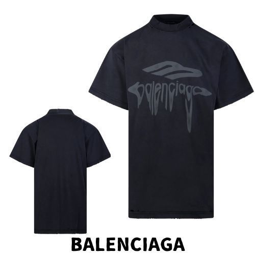 【BALENCIAGA】3b リクイファイド オーバーサイズ Tシャツ