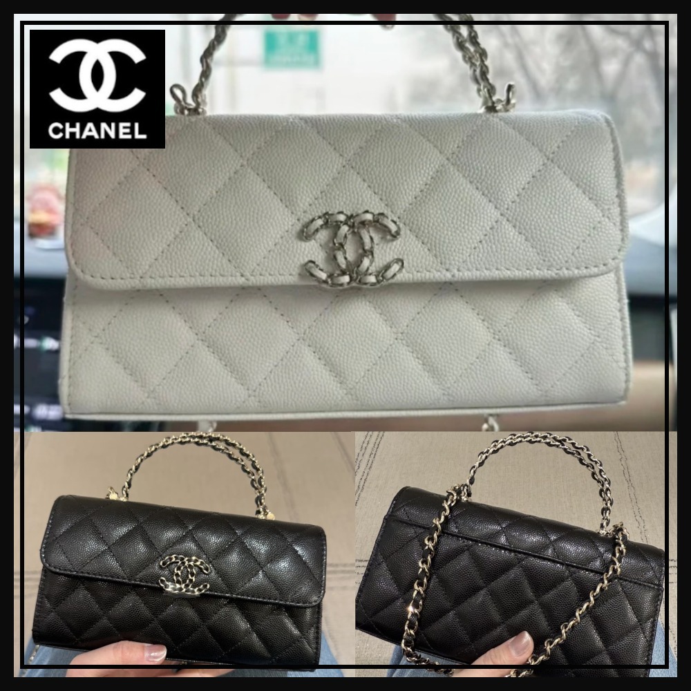 【スマホもすっぽり入る♡】CHANEL ショルダーバッグ