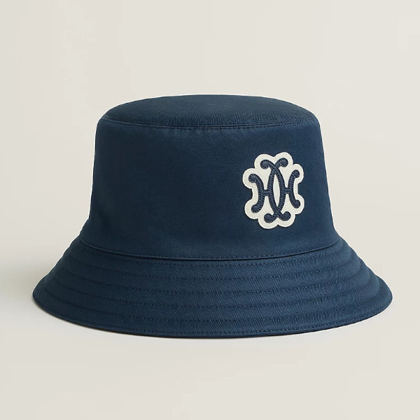 HERMES☆バケットハット ハーパー エクスリブリス Hリフト