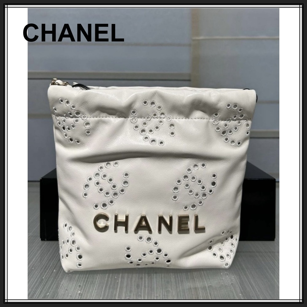 エレガント【CHANEL】25S メタルトップハンドル チェーン バッグ
