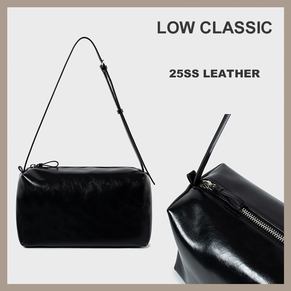 【LOW CLASSIC】LEATHER CARAMEL BOX BAG☆25SS☆バッグ