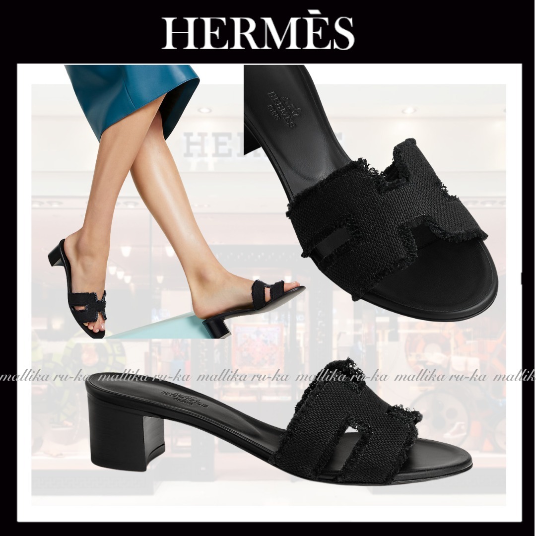 足元を美しく☆【HERMES】エルメス オアシスサンダル
