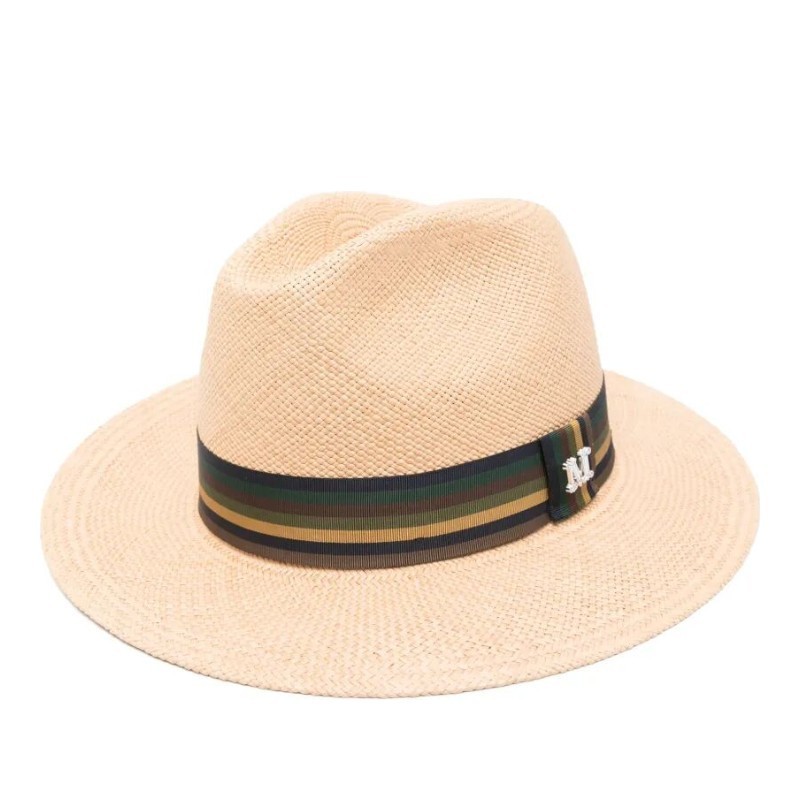 ハット Max Mara SS25 RODESIA RAFIA HAT (2514571042600 002)