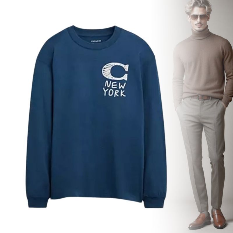 【COACH】コーチ ニューヨーク ロング スリーブ Ｔシャツ