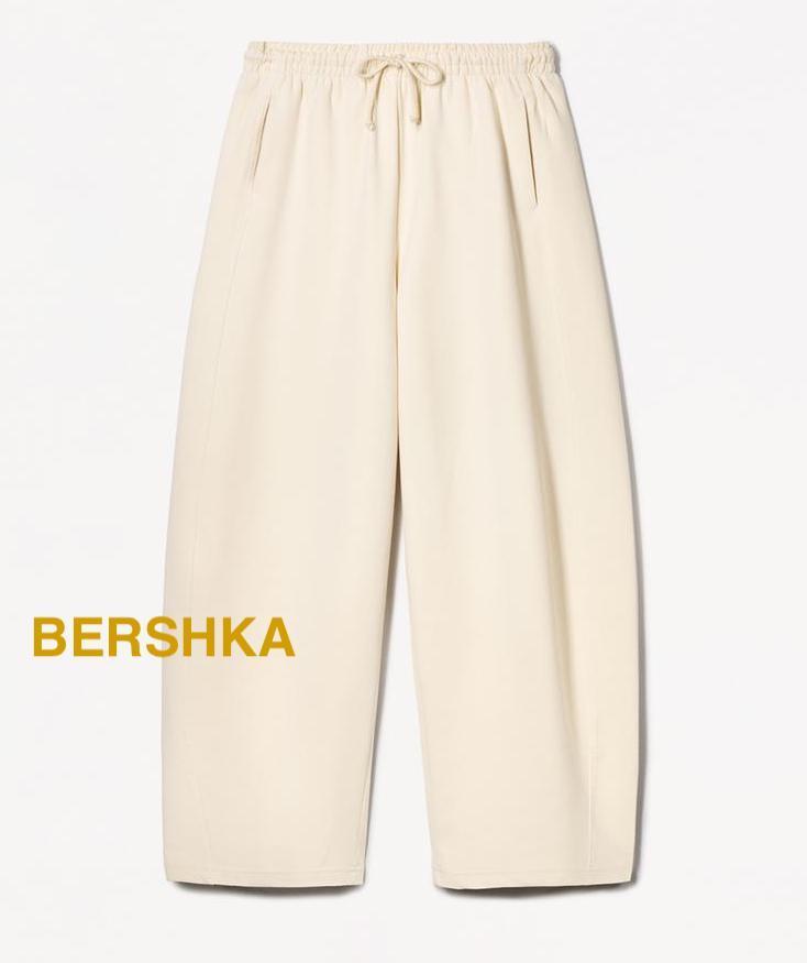 ☆ドイツ発*BERSHKA*新作*バレルレッグスウェットパンツ/SD☆