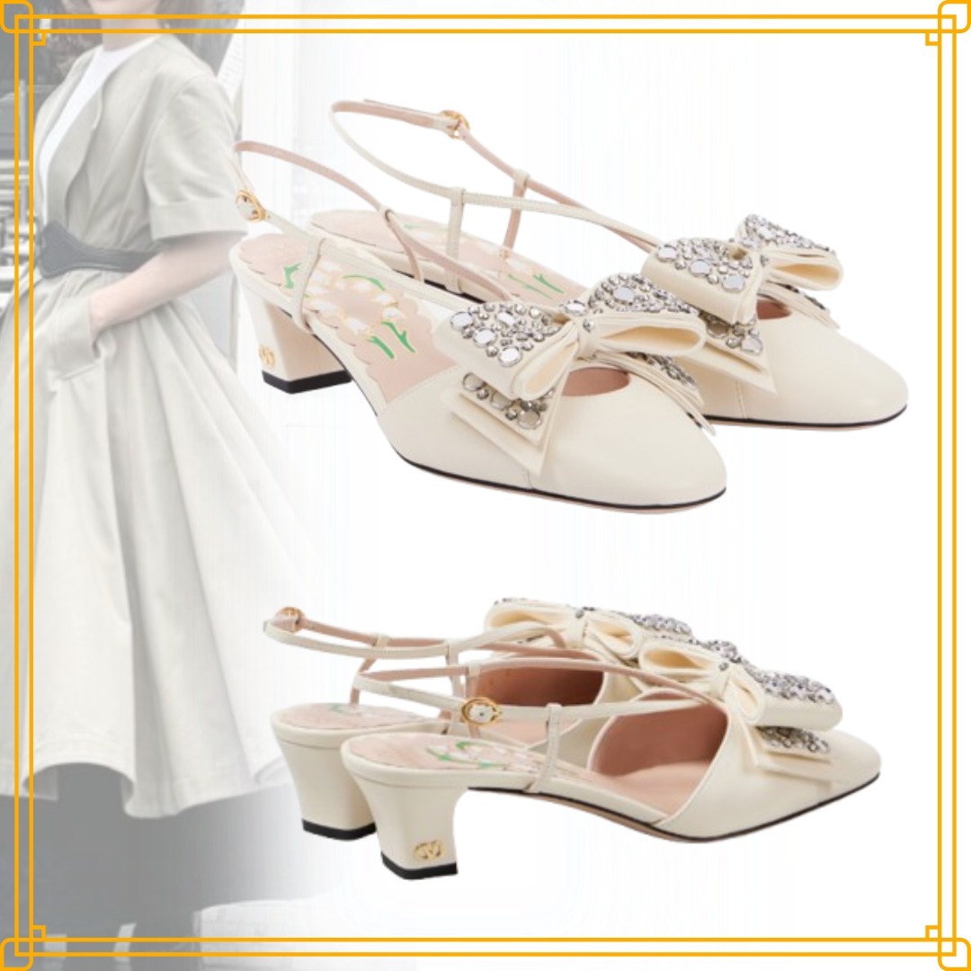 ◆春パンプス◆【VALENTINO】Bowow 45 装飾 パンプス