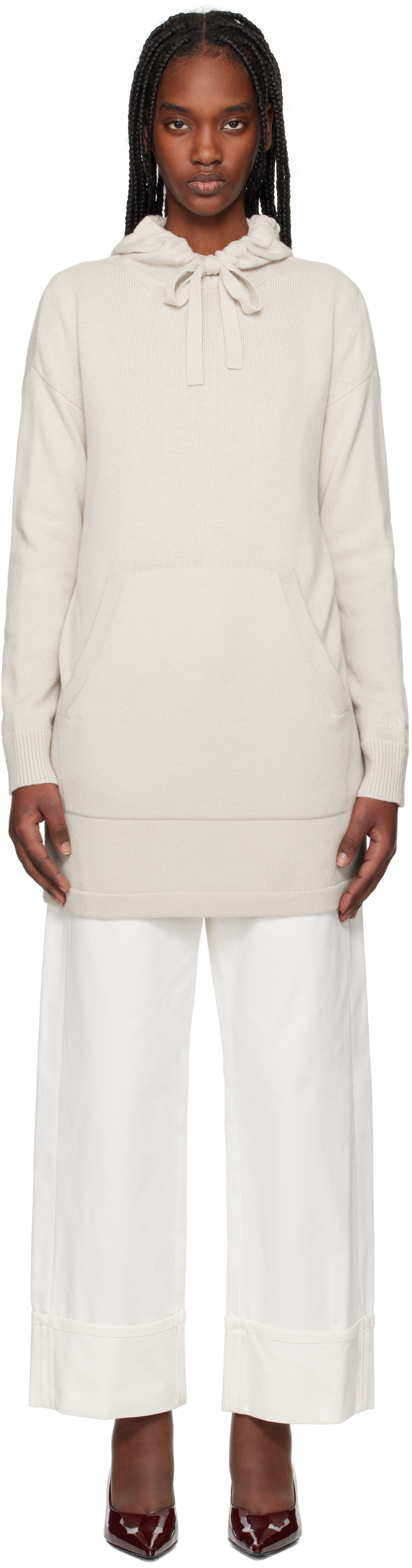 【関税込み】Max Mara ベージュ Fiaba ミニワンピース