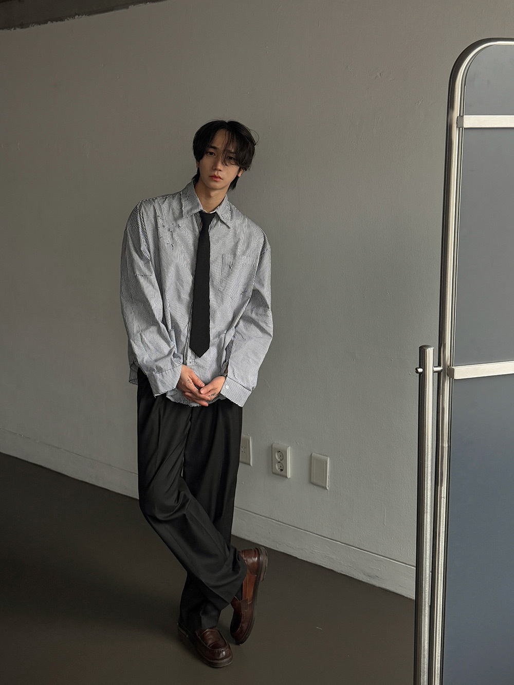 パンツ ASCLO Velcro Tape Belt Slacks (3color) ASCLO Velcro Tape Belt Slacks (3color) (ASCLO/スラックス