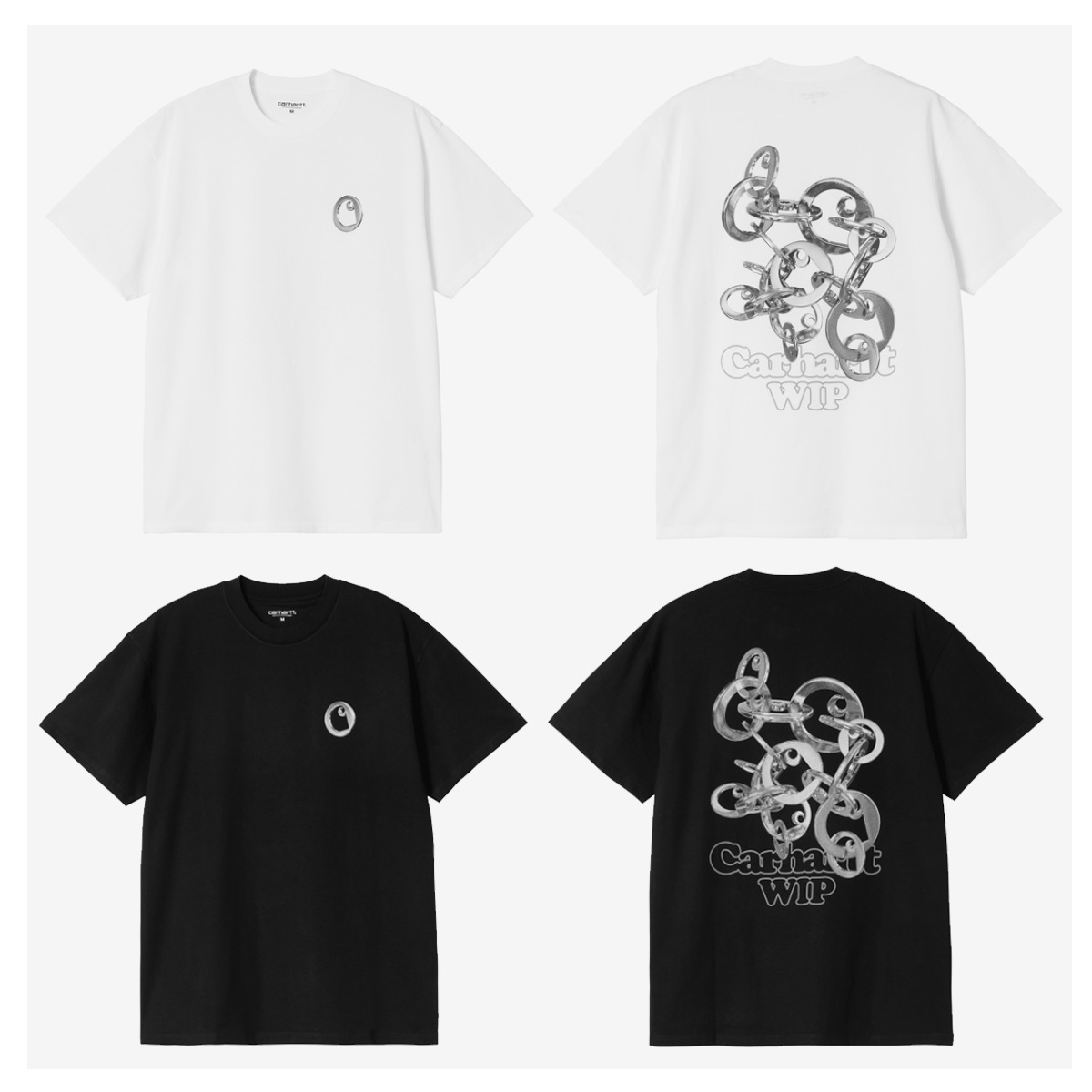 Tシャツ・カットソー CARHARTT S/S LINKED CHARMS T-SHIRT SA691